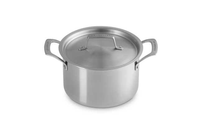 Essential 3-ply Stainless Steel 3-piece Cookware Set image number 2